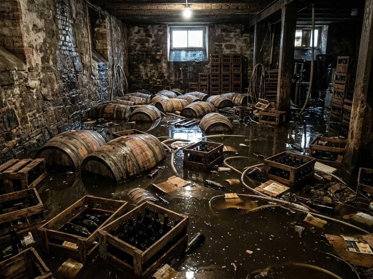 Cave à vin de brasserie