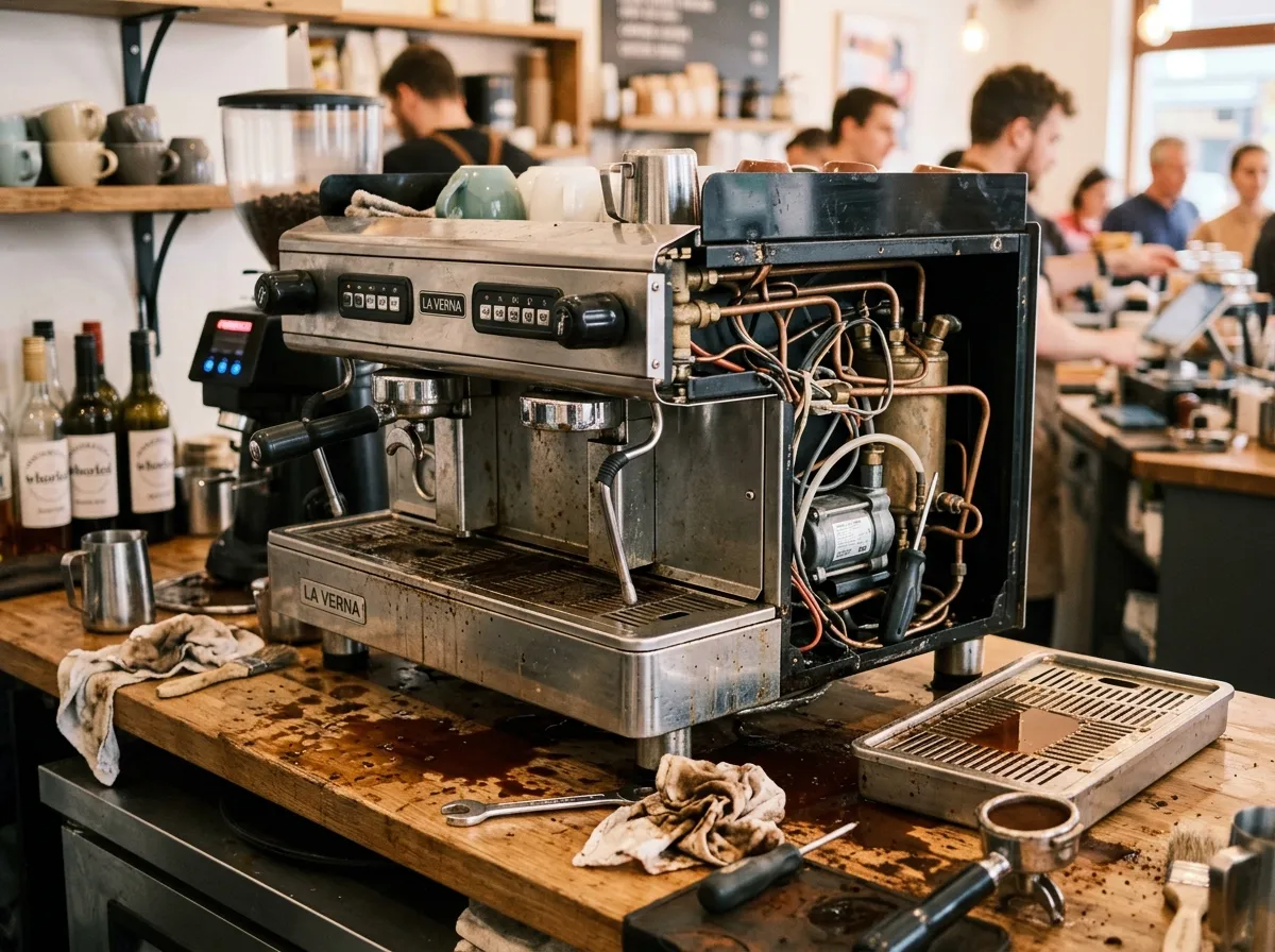 Machine espresso professionnelle de coffee shop